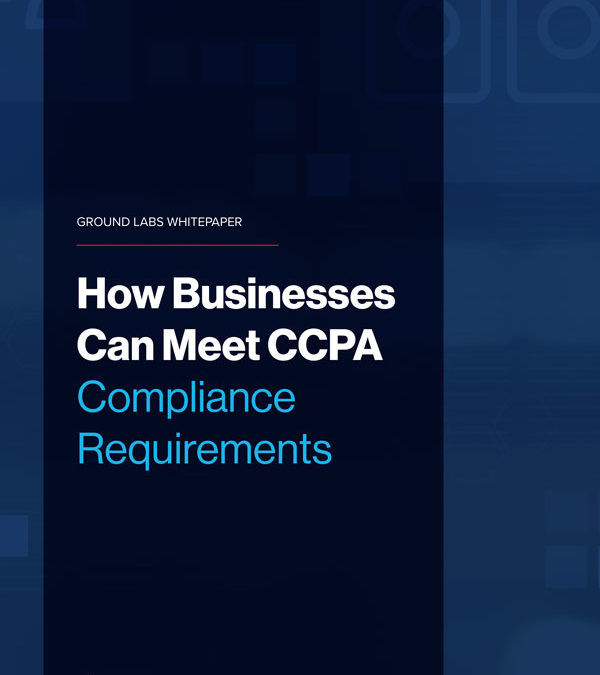 How Business Can Meet CCPA