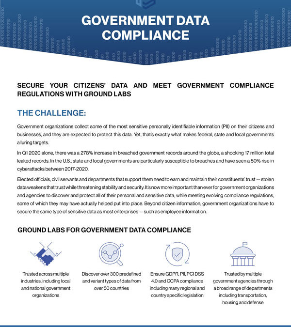 Government Data Compliance